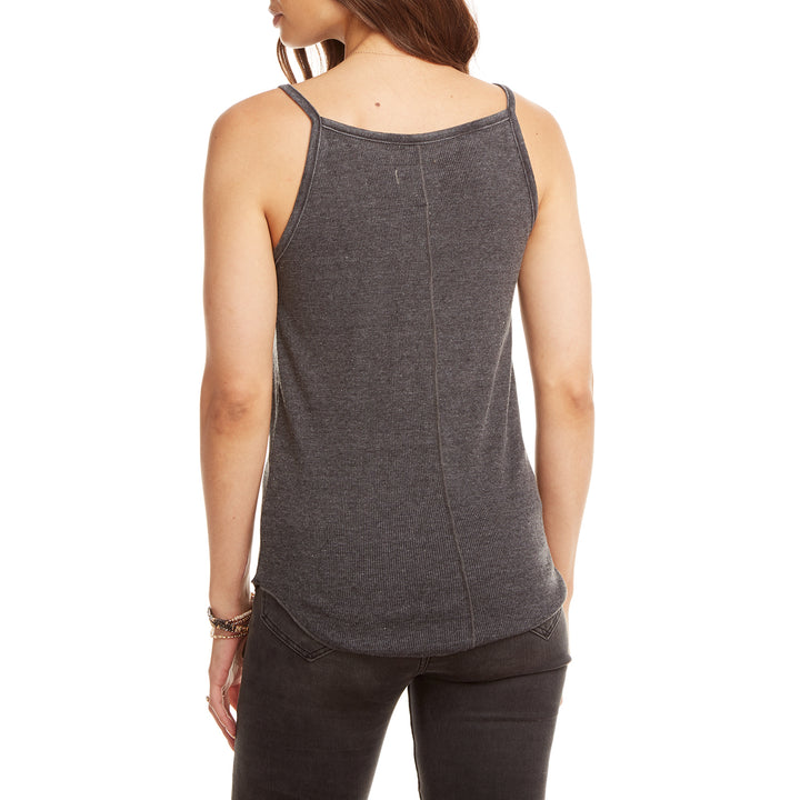Chaser Triblend Rib Racerback Tank Top - Women's Black
