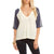 Chaser Blocked Jersey Raglan T-Shirt - Women's Chick and Sailboat