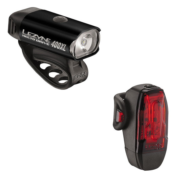 Lezyne Hecto Drive / KTV Bike Light Set Black