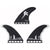 Captain Fin Dylan Gravezilla Single Tab Fin Set Black
