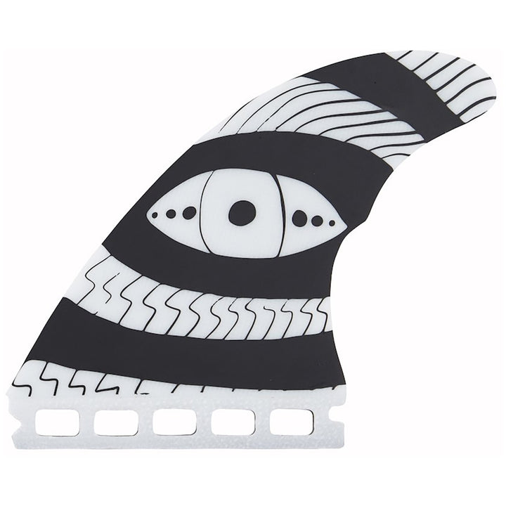 Captain Fin Dylan Gravezilla Single Tab Fin Set Black