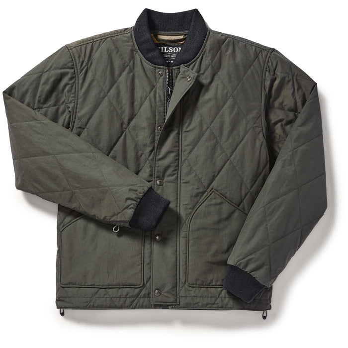 Filson Quilted Pack Jacket Dark Otter Green