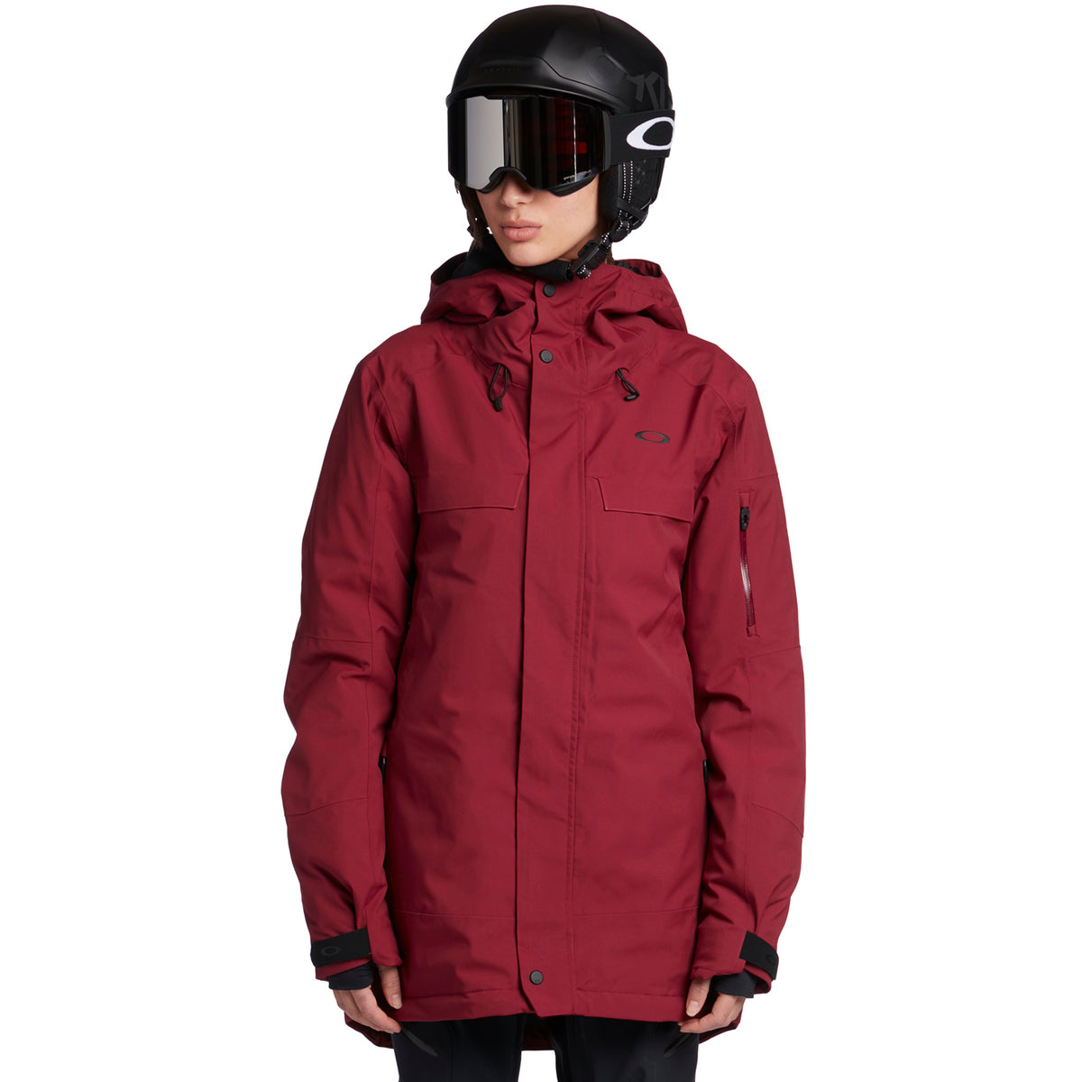 Oakley Snow Insulated 10K/2L Jacket - Women's Burgundy