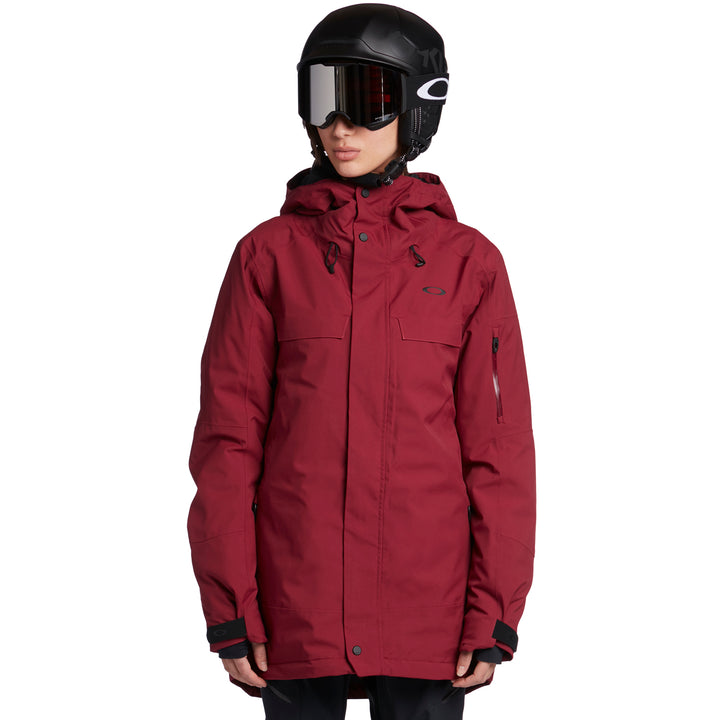 Oakley Snow Insulated 10K/2L Jacket - Women's Burgundy