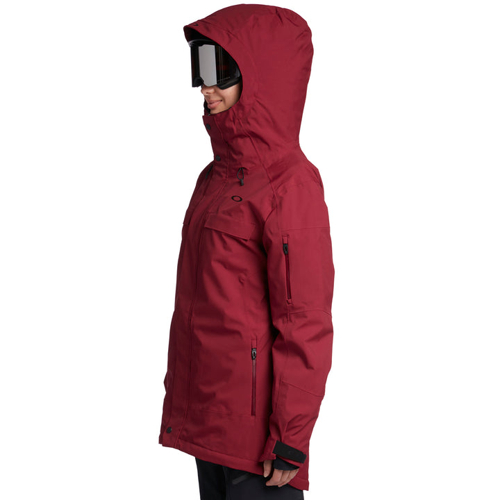 Oakley Snow Insulated 10K/2L Jacket - Women's Burgundy