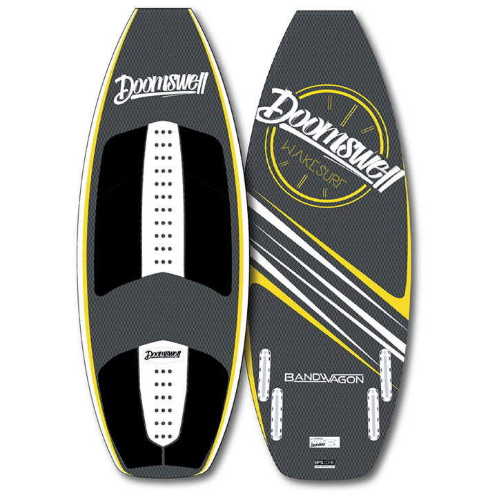 Doomswell Bandwagon Wakesurf Board 2019 Carbon