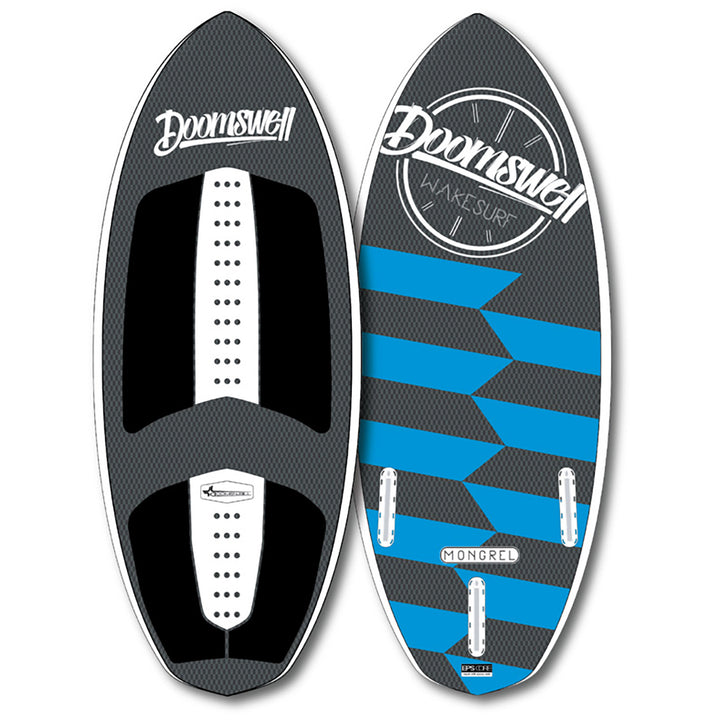 Doomswell Mongrel Wakesurf Board 2019 Carbon