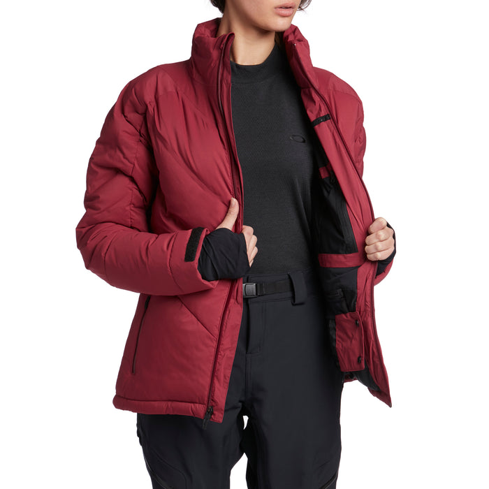Oakley Snow Down 2L Jacket - Women's Burgundy