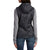 Smartwool Smartloft 60 Hoodie Vest - Women's Black-Light Gray