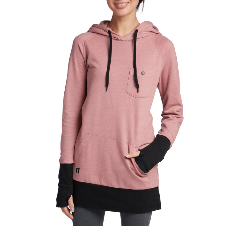 Armada Feather Pullover Hoodie - Women's Rose