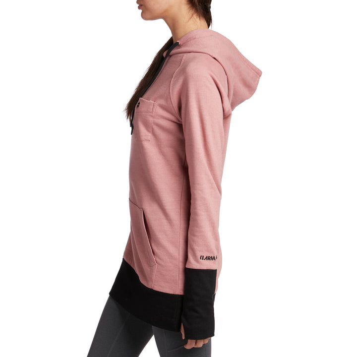 Armada Feather Pullover Hoodie - Women's Rose