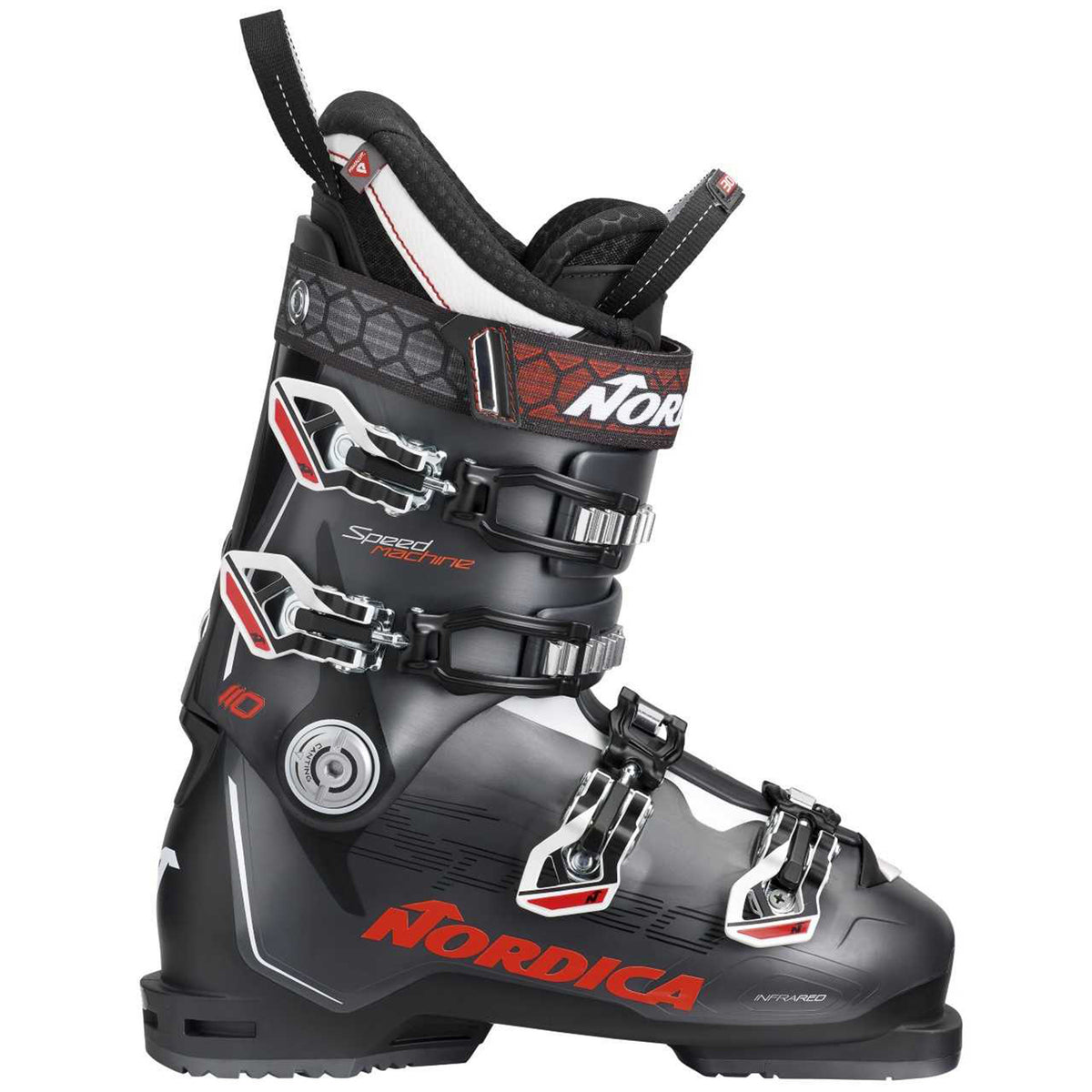 Nordica Speedmachine 110 Ski Boots 2019 Anthracite/Black/Red