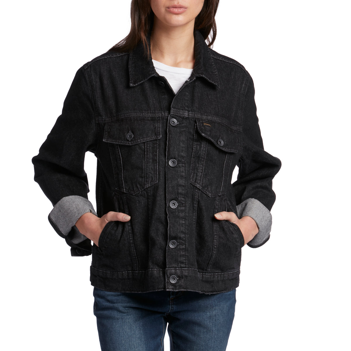 Brixton Cable Denim Jacket iu