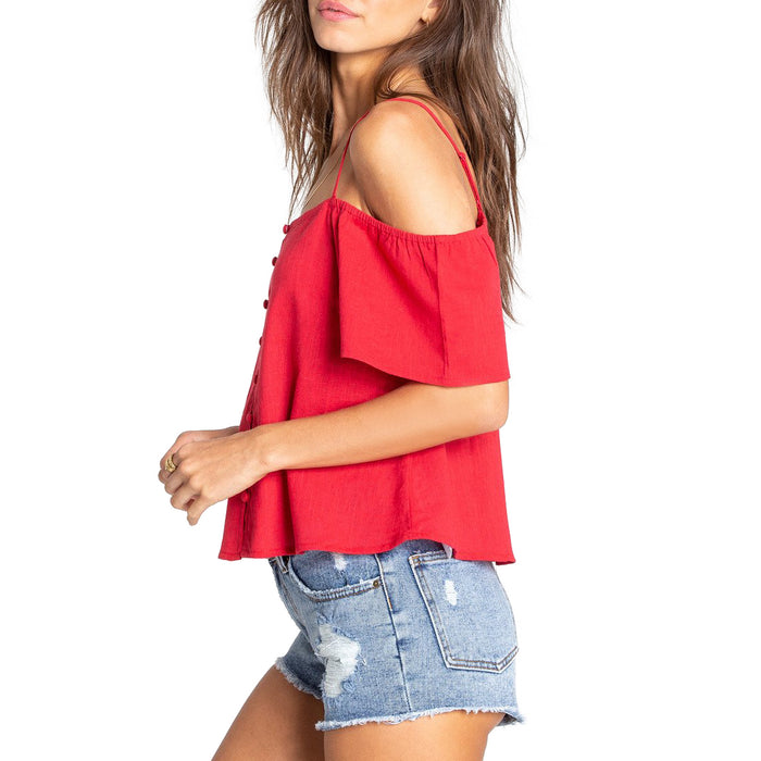 Billabong Summer Fling Top - Women's Havana Red