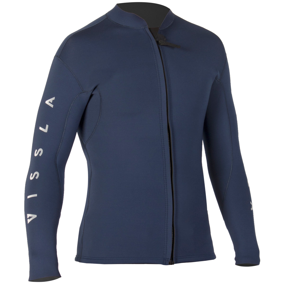 Vissla 2mm Tripper Front Zip Wetsuit Jacket Midnight