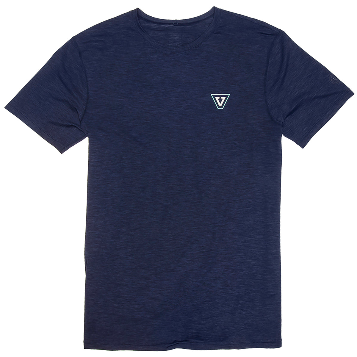 Vissla All Time Short Sleeve Surf Tee Naval Heather