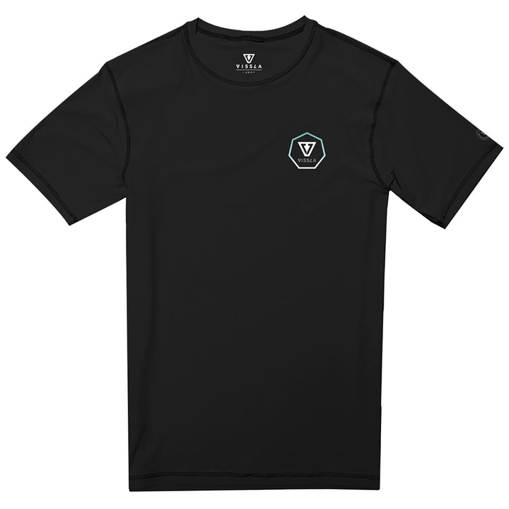 Vissla Everday Short Sleeve Surf Tee Black