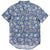 Quiksilver Fluid Geometric Short-Sleeve Shirt Stone Wash Tea Towel