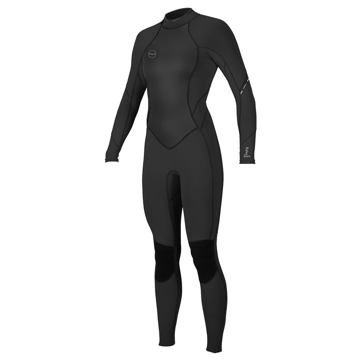 O'Neill 3/2 Bahia Back Zip Wetsuit - Women's Black/Black/Black