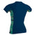 O'Neill Side Print Short Sleeve Rashguard - Women's Abyss/Faro