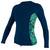 O'Neill Side Print Long Sleeve Rashgaurd - Women's Abyss/Faro