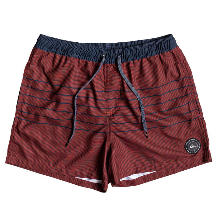 Quiksilver Fineline Volley 17" NB Swim Trunks Brick Red