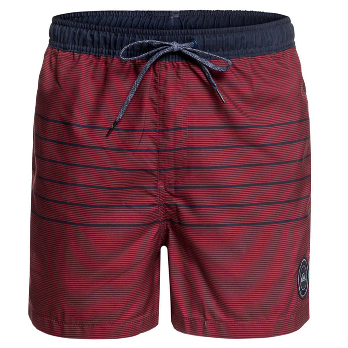 Quiksilver Fineline Volley 17" NB Swim Trunks Brick Red