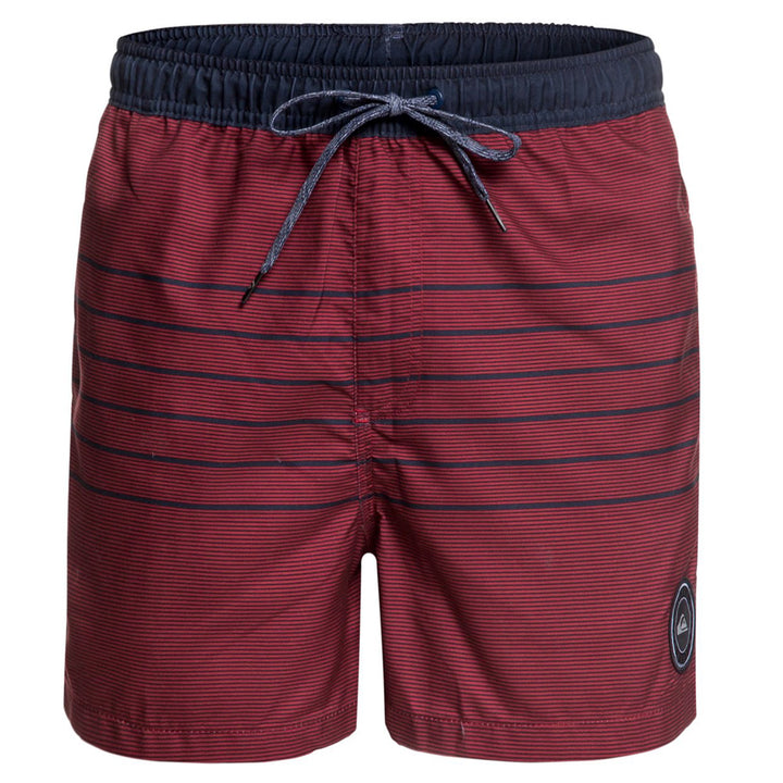 Quiksilver Fineline Volley 17" NB Swim Trunks Brick Red