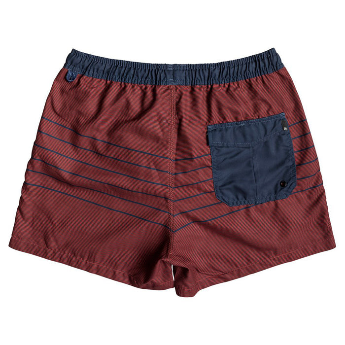 Quiksilver Fineline Volley 17" NB Swim Trunks Brick Red