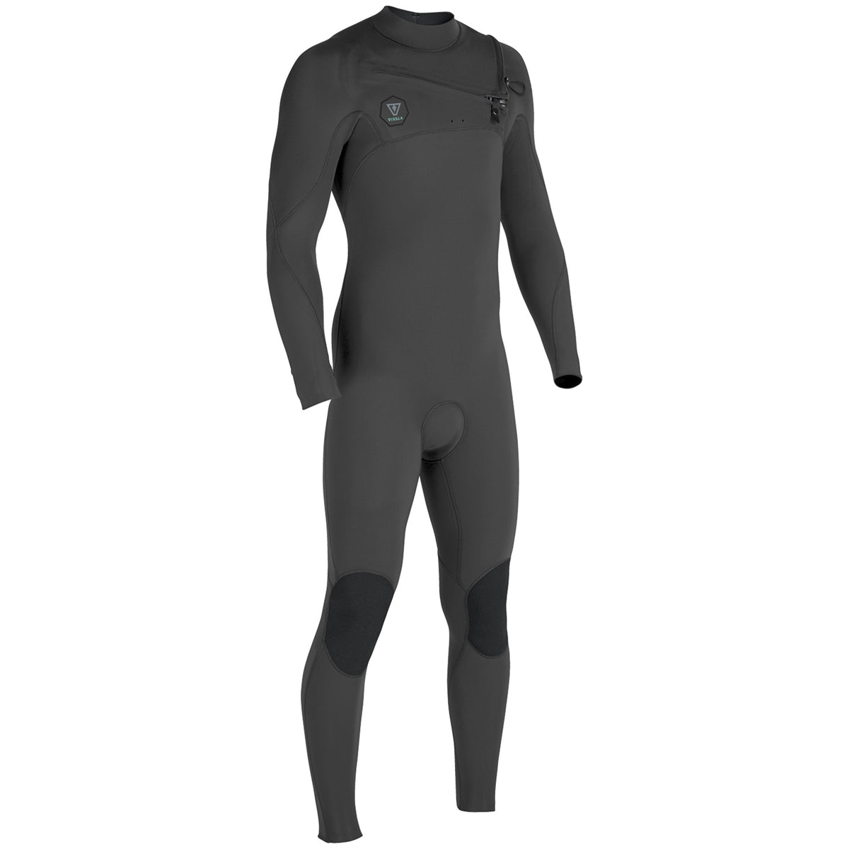 Vissla 7 Seas 2/2 Chest Zip Wetsuit Charcoal