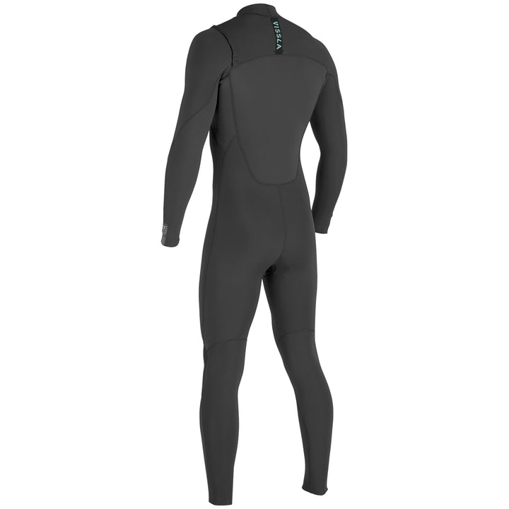 Vissla 7 Seas 2/2 Chest Zip Wetsuit Charcoal