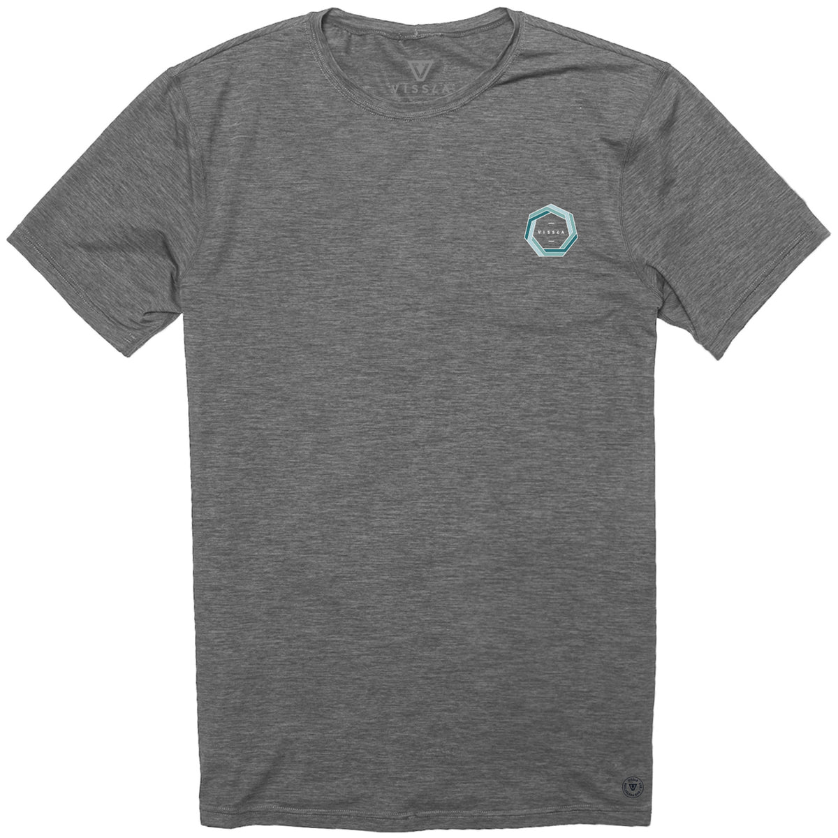 Vissla The Drainer Surf Shirt Grey Heather