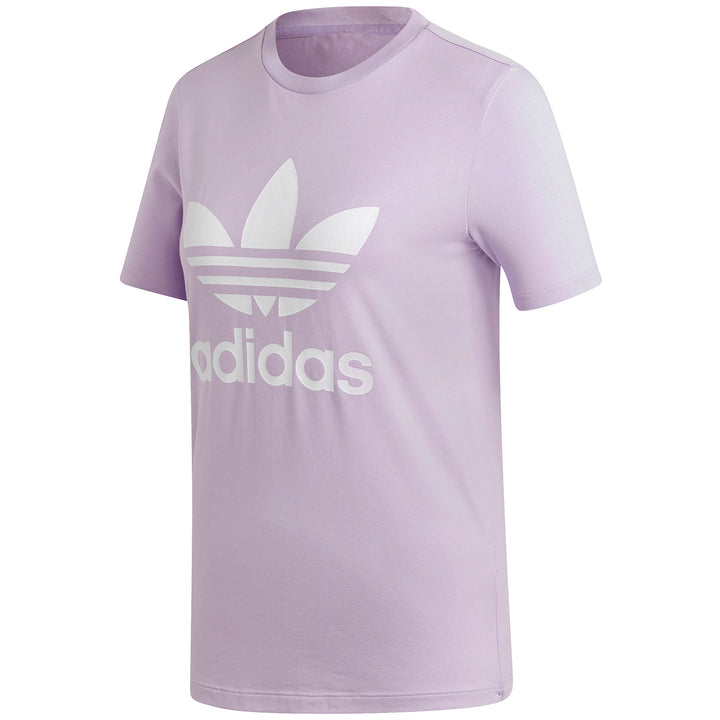 Adidas Trefoil T-Shirt - Women's Purple Glow