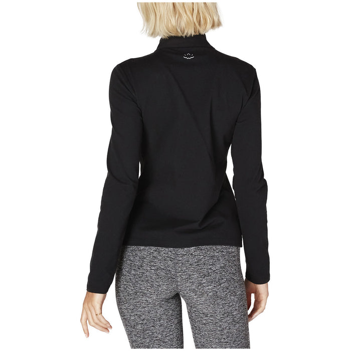 Beyond Yoga Daybreak Mock Neck Jacket - Women's Jet Black