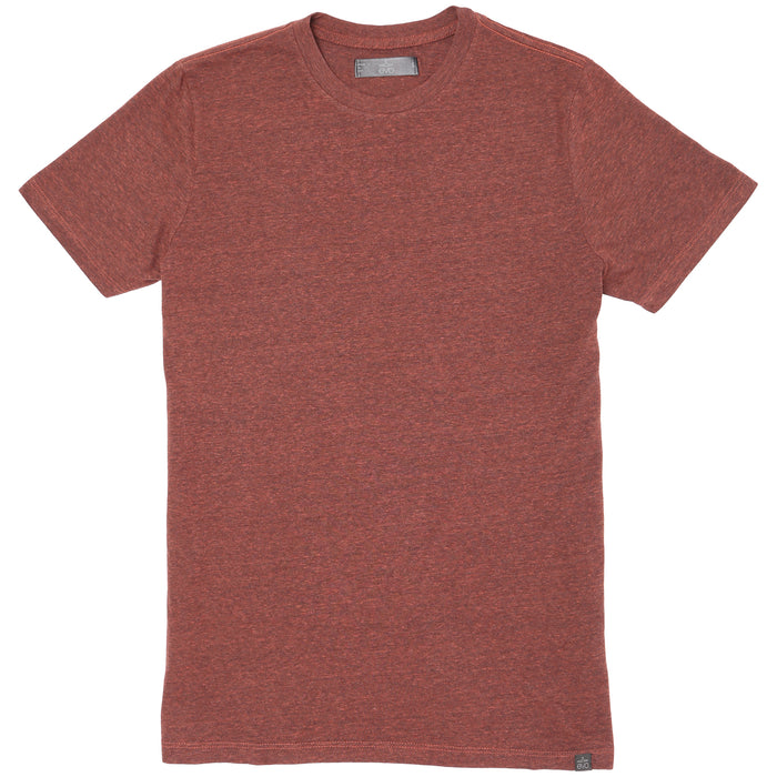 evo Triblend Crew T-Shirt Fired Brick
