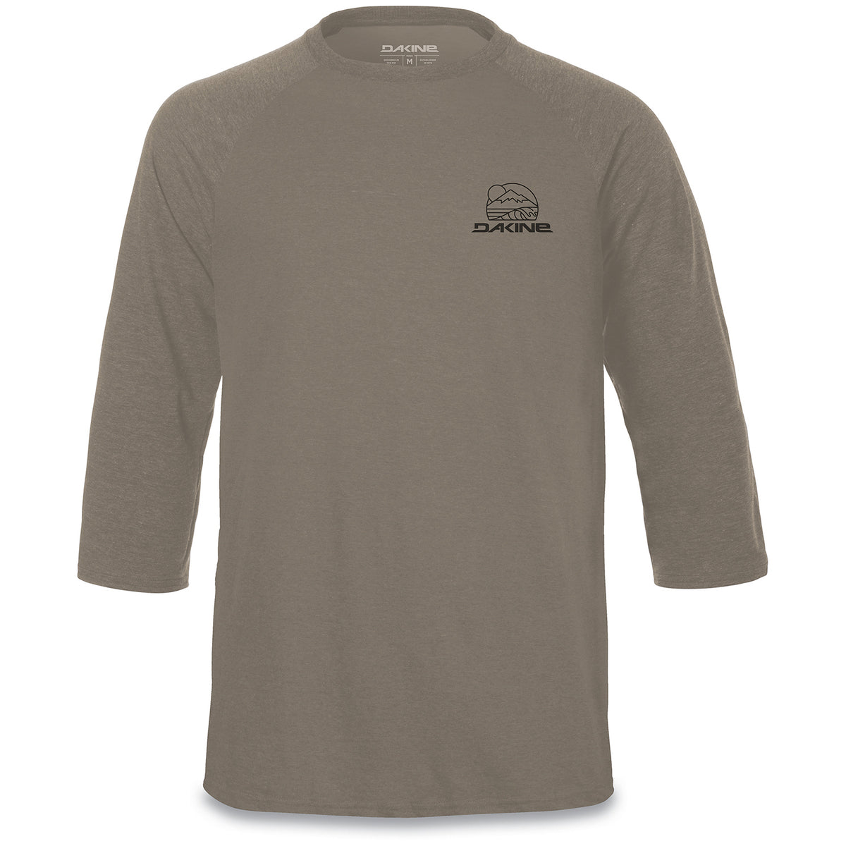 Dakine Well Rounded 3/4 Raglan Tech Tee Grit