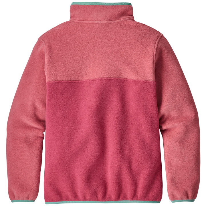 Patagonia Lightweight Synchilla Snap-T Pullover Fleece - Girls' Reef Pink