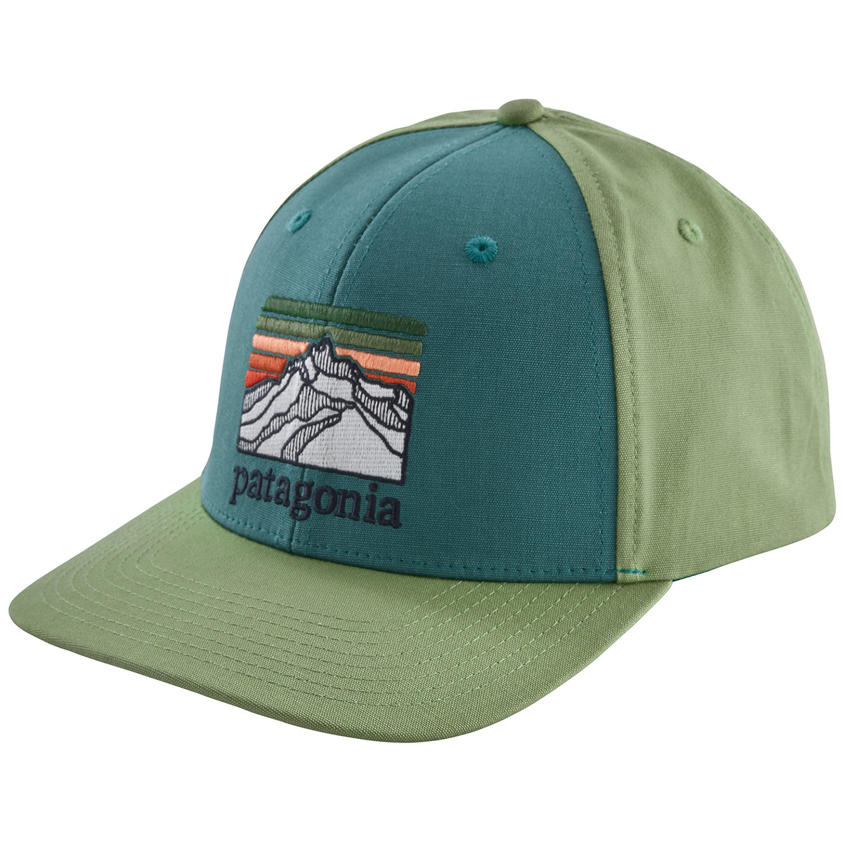 Patagonia Line Logo Ridge Roger That Hat Tasmanian Teal