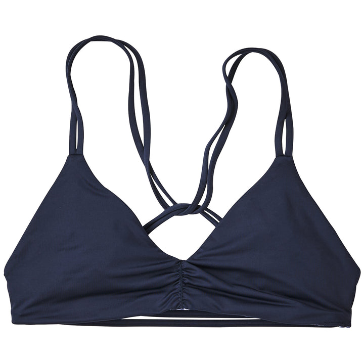 Patagonia Reversible Seaglass Bay Bikini Top - Women's New Navy