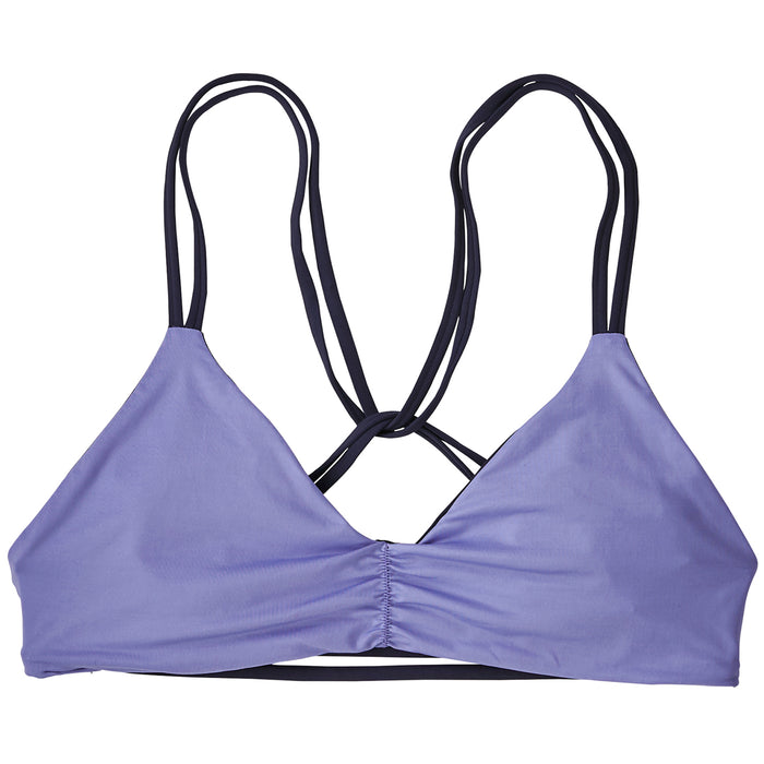 Patagonia Reversible Seaglass Bay Bikini Top - Women's New Navy