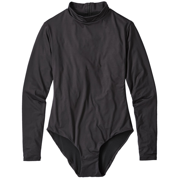 Patagonia Swell Seeker Long-Sleeve One-Piece Swimsuit - Women's Ink Black