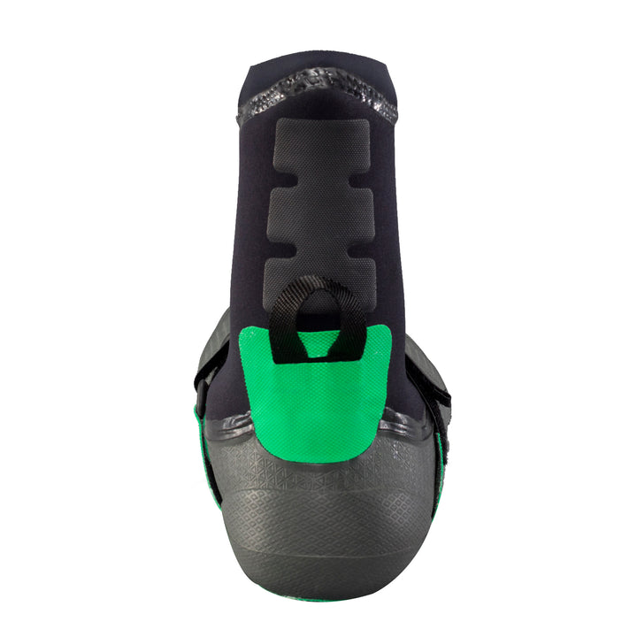 Solite 3mm Custom Pro Wetsuit Booties Black/Grey/Green