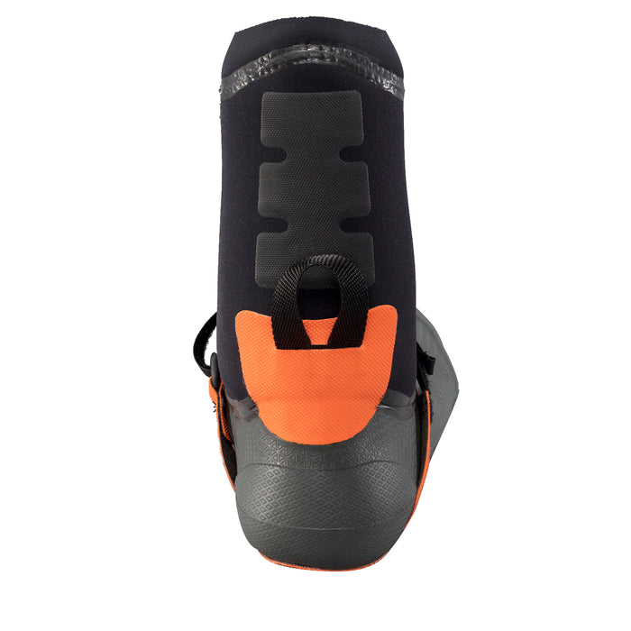 Solite 6mm Custom Pro Wetsuit Booties Grey/Orange/Black