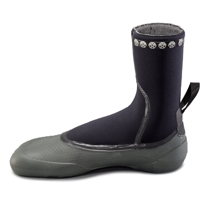 Solite 6mm Custom Wetsuit Booties Black/Grey/Black