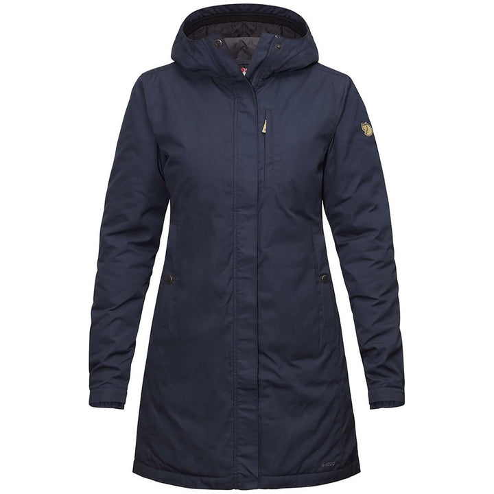 Fjallraven Kiruna Padded Parka - Women's Dark Navy