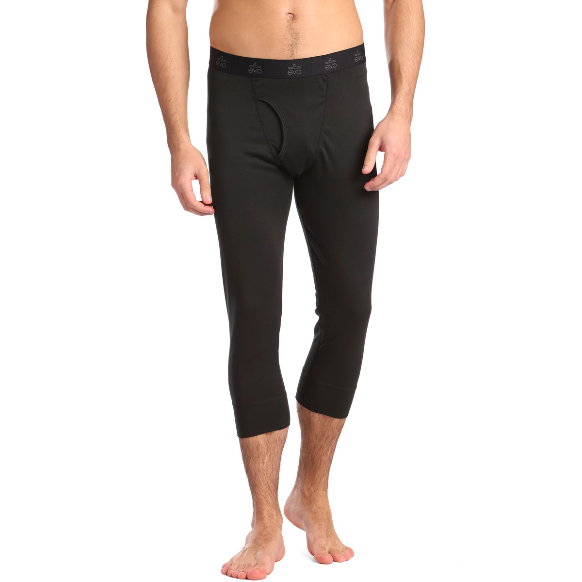evo Ridgetop Polartec® Midweight 3/4 Length Pants Black