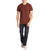 evo Triblend Crew T-Shirt Fired Brick