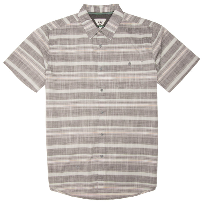 Vissla Tiger Tracks Short-Sleeve Shirt Agave