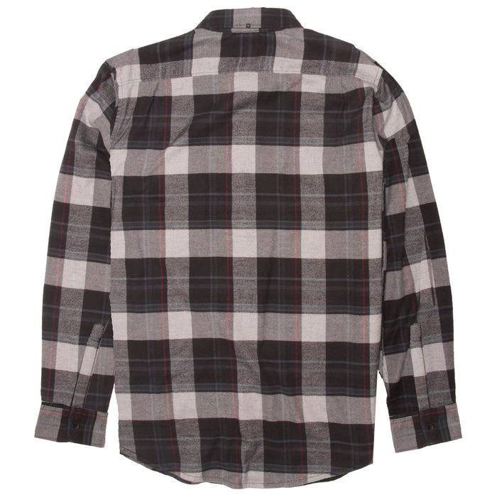 Vissla Central Coast Long-Sleeve Flannel Shirt Black