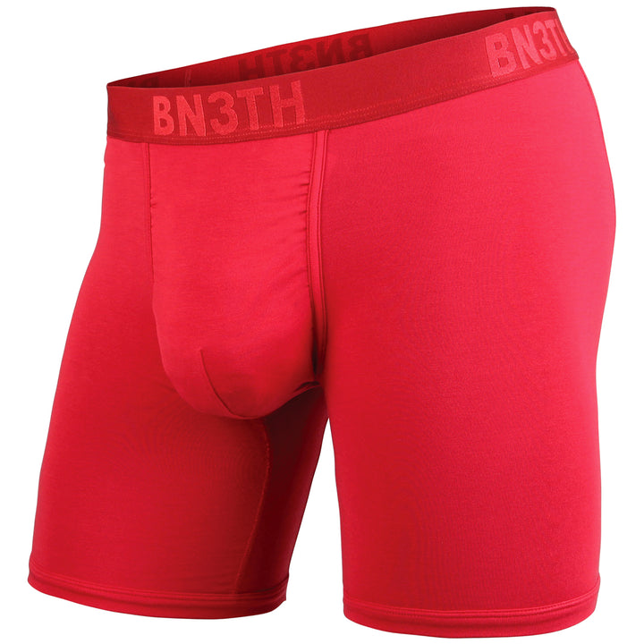 BN3TH Classic Solid Boxer Brief Crimson